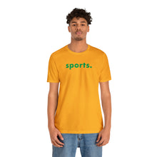 Load image into Gallery viewer, sports tee - green print
