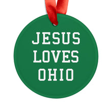 Load image into Gallery viewer, Jesus Loves Ohio - Acrylic Ornament
