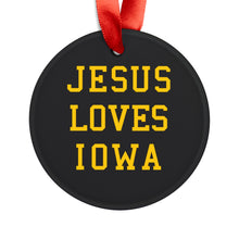 Load image into Gallery viewer, Jesus Loves Iowa - Acrylic Ornament
