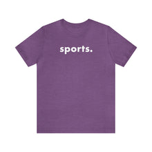 Load image into Gallery viewer, sports tee - white print
