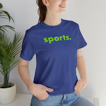 Load image into Gallery viewer, sports tee - lime green print
