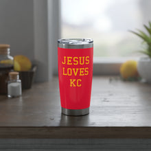 Load image into Gallery viewer, Jesus Loves Kansas City - 20oz Tumbler
