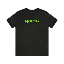 Load image into Gallery viewer, sports tee - lime green print
