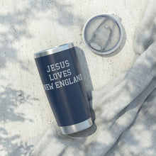 Load image into Gallery viewer, Jesus Loves New England - 20oz Tumbler
