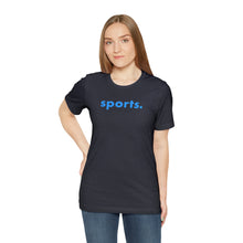 Load image into Gallery viewer, sports tee - Light Blue print
