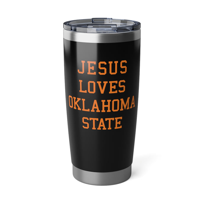 Jesus Loves Oklahoma State - 20oz Tumbler