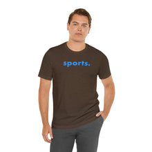 Load image into Gallery viewer, sports tee - Light Blue print
