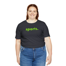 Load image into Gallery viewer, sports tee - lime green print
