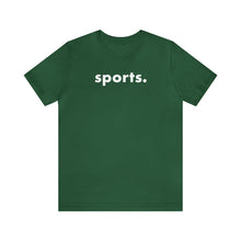 Load image into Gallery viewer, sports tee - white print
