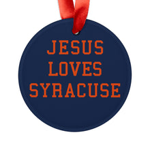 Load image into Gallery viewer, Jesus Loves Syracuse - Acrylic Ornament
