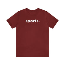 Load image into Gallery viewer, sports tee - white print
