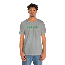 Load image into Gallery viewer, sports tee - green print
