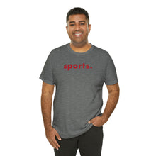 Load image into Gallery viewer, sports tee - red print
