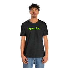 Load image into Gallery viewer, sports tee - lime green print
