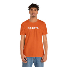 Load image into Gallery viewer, sports tee - white print
