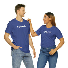 Load image into Gallery viewer, sports tee - white print
