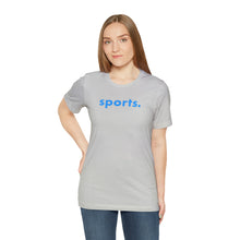 Load image into Gallery viewer, sports tee - Light Blue print
