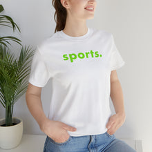 Load image into Gallery viewer, sports tee - lime green print
