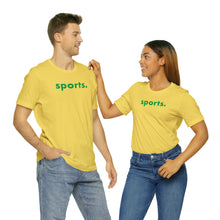 Load image into Gallery viewer, sports tee - green print
