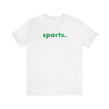 Load image into Gallery viewer, sports tee - green print
