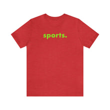 Load image into Gallery viewer, sports tee - lime green print
