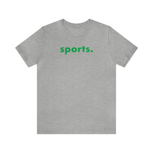 Load image into Gallery viewer, sports tee - green print
