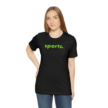 Load image into Gallery viewer, sports tee - lime green print
