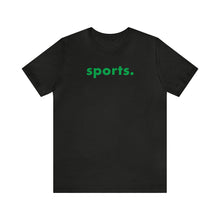 Load image into Gallery viewer, sports tee - green print
