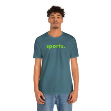 Load image into Gallery viewer, sports tee - lime green print
