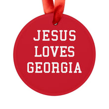 Load image into Gallery viewer, Jesus Loves Georgia - Acrylic Ornament
