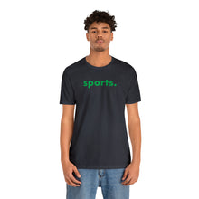 Load image into Gallery viewer, sports tee - green print
