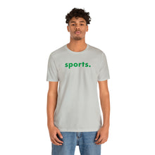 Load image into Gallery viewer, sports tee - green print
