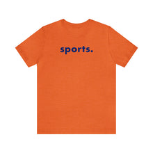 Load image into Gallery viewer, sports tee - dark blue print
