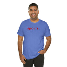 Load image into Gallery viewer, sports tee - red print
