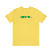 Load image into Gallery viewer, sports tee - green print
