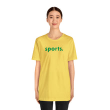 Load image into Gallery viewer, sports tee - green print
