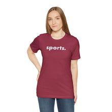 Load image into Gallery viewer, sports tee - white print
