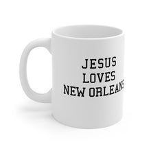 Load image into Gallery viewer, Jesus Loves New Orleans - Ceramic Mug 11oz
