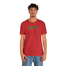 Load image into Gallery viewer, sports tee - green print
