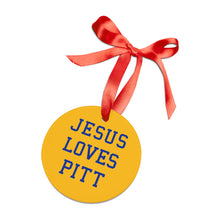 Load image into Gallery viewer, Jesus Loves Pitt - Acrylic Ornament
