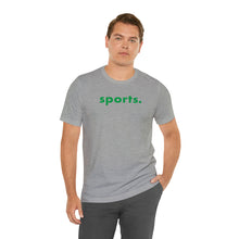 Load image into Gallery viewer, sports tee - green print
