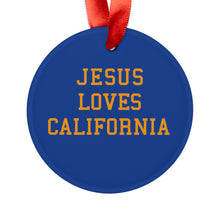 Load image into Gallery viewer, Jesus Loves California - Acrylic Ornament
