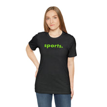 Load image into Gallery viewer, sports tee - lime green print
