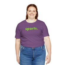 Load image into Gallery viewer, sports tee - lime green print
