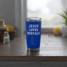 Load image into Gallery viewer, Jesus Loves Buffalo - 20oz Tumbler
