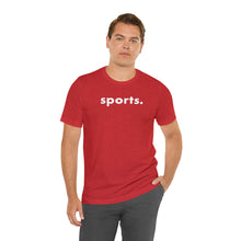 Load image into Gallery viewer, sports tee - white print
