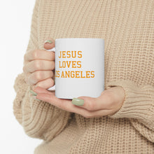 Load image into Gallery viewer, Jesus Loves Los Angeles - Ceramic Mug 11oz
