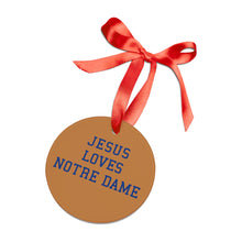 Load image into Gallery viewer, Jesus Loves Notre Dame - Acrylic Ornament
