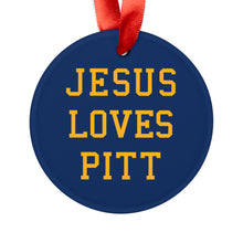 Load image into Gallery viewer, Jesus Loves Pitt - Acrylic Ornament
