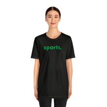 Load image into Gallery viewer, sports tee - green print
